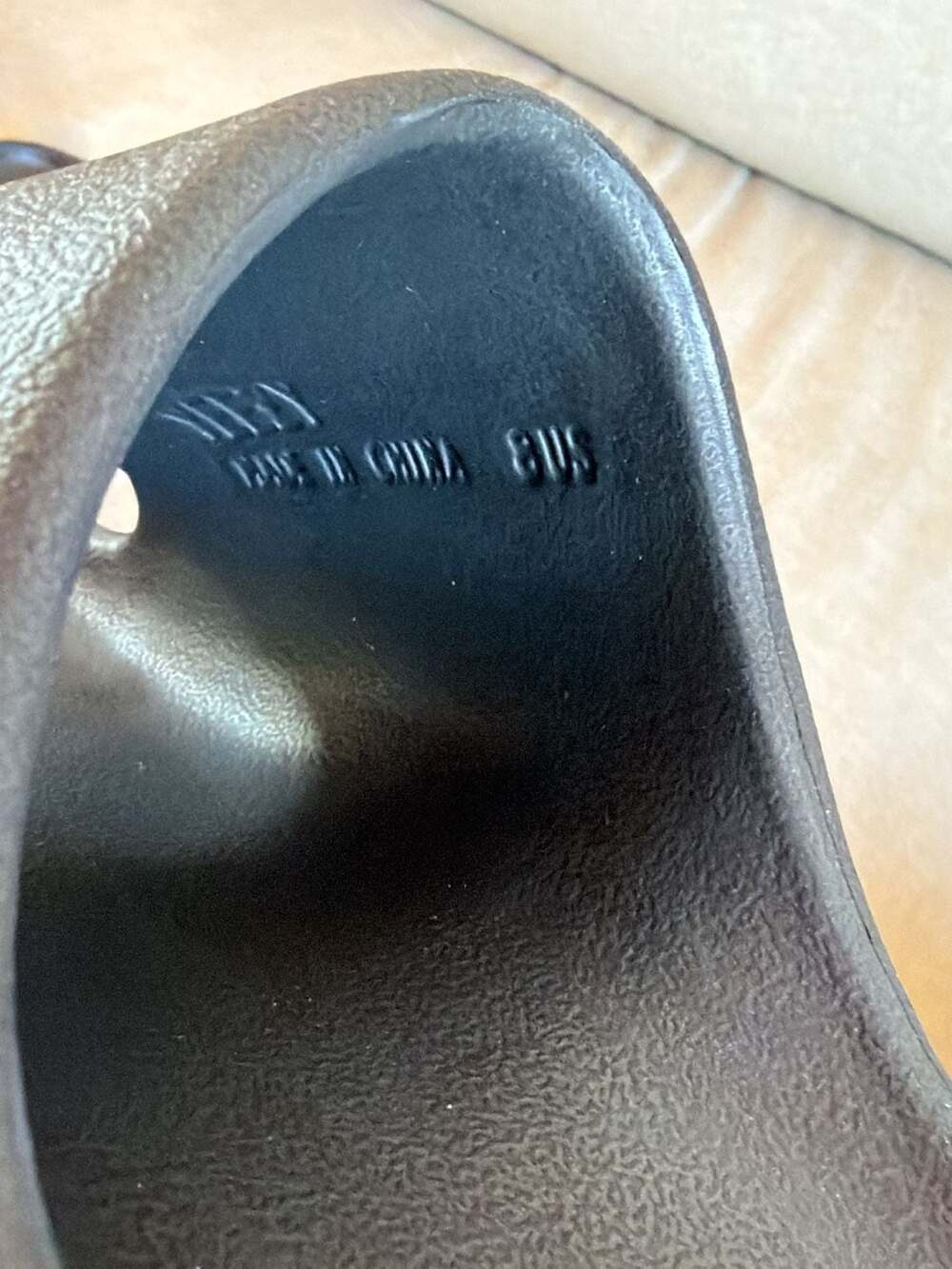 Adidas Yeezy Slide ‘Slate Grey’ - size 8M, no box - Picture 7 of 8